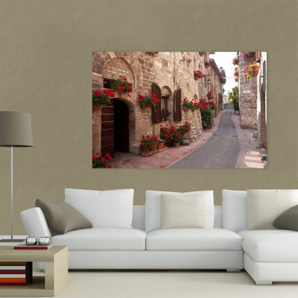 Assisi İtalya Kanvas Tablo