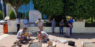 muratpaşa belediyesi güneş enerjili kaldırım taşı
